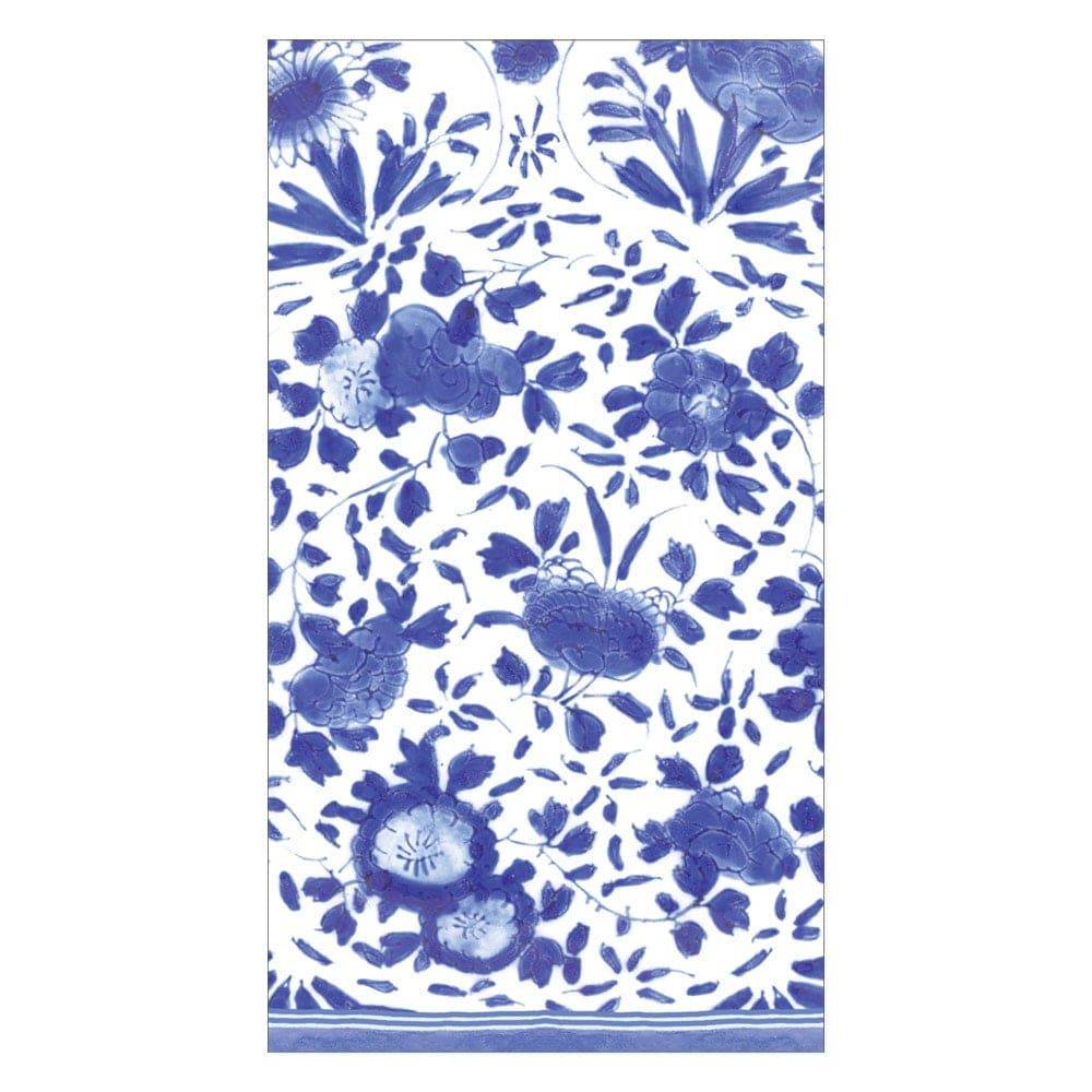 Delft Paper Guest Towel Napkins in Blue - 15 Per Package - Findlay Rowe Designs