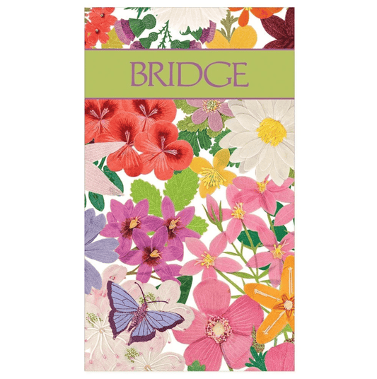 Caspari - Bridge Score Pad - Halsted Floral - Findlay Rowe Designs
