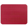 Caspari - Placemat - Lizard Felt-Backed - Cranberry Rectangle - Findlay Rowe Designs