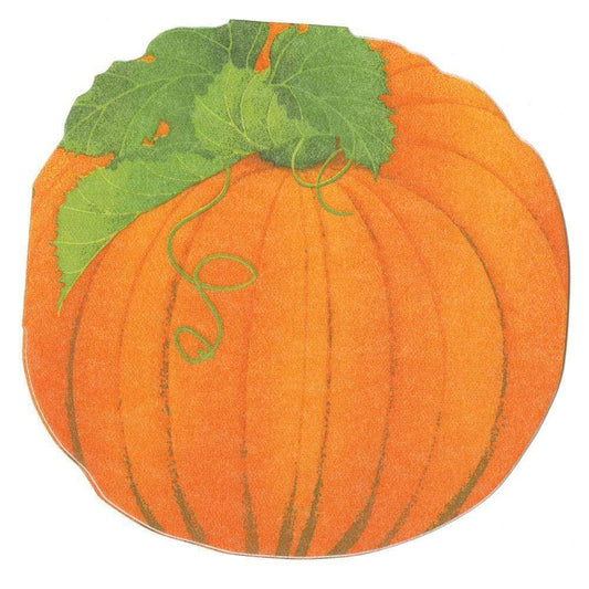 Caspari - Pumpkin Die Cut Luncheon Napkin - 15 count - Findlay Rowe Designs