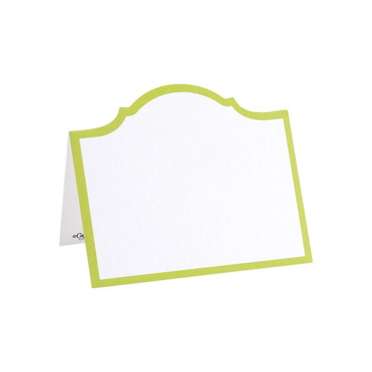 Caspari - Arch Die-Cut Place Cards in Moss Green - Findlay Rowe Designs