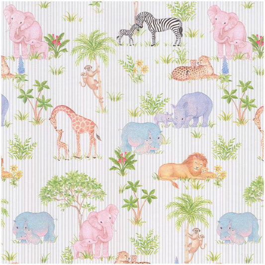 Safari Baby Gift Wrapping Paper - Findlay Rowe Designs