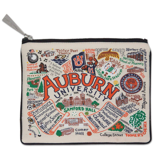 Catstudio Collegiate Zip Pouch Auburn - Findlay Rowe Designs