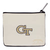 Catstudio - Collegiate Zip Pouch - Georgia Tech - Findlay Rowe Designs