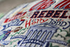 CATSTUDIO - Mississippi, University of (Ole Miss) Collegiate Embroidered Pillow - Findlay Rowe Designs