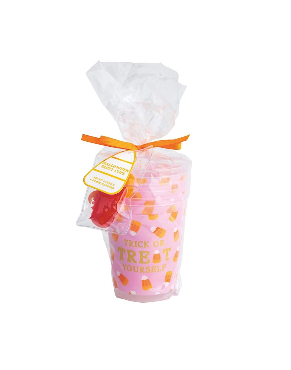 Mud Pie - Halloween Party Cup & Drink Marker Sets - Findlay Rowe Designs