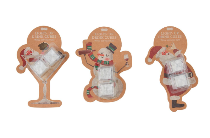 Mud Pie - Holiday Glow Ice Cubes - Findlay Rowe Designs