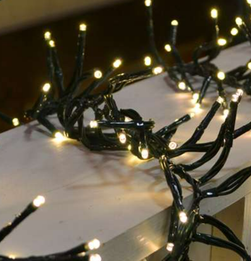 String Light - Cluster Rice - Warm White Twinkle - Findlay Rowe Designs