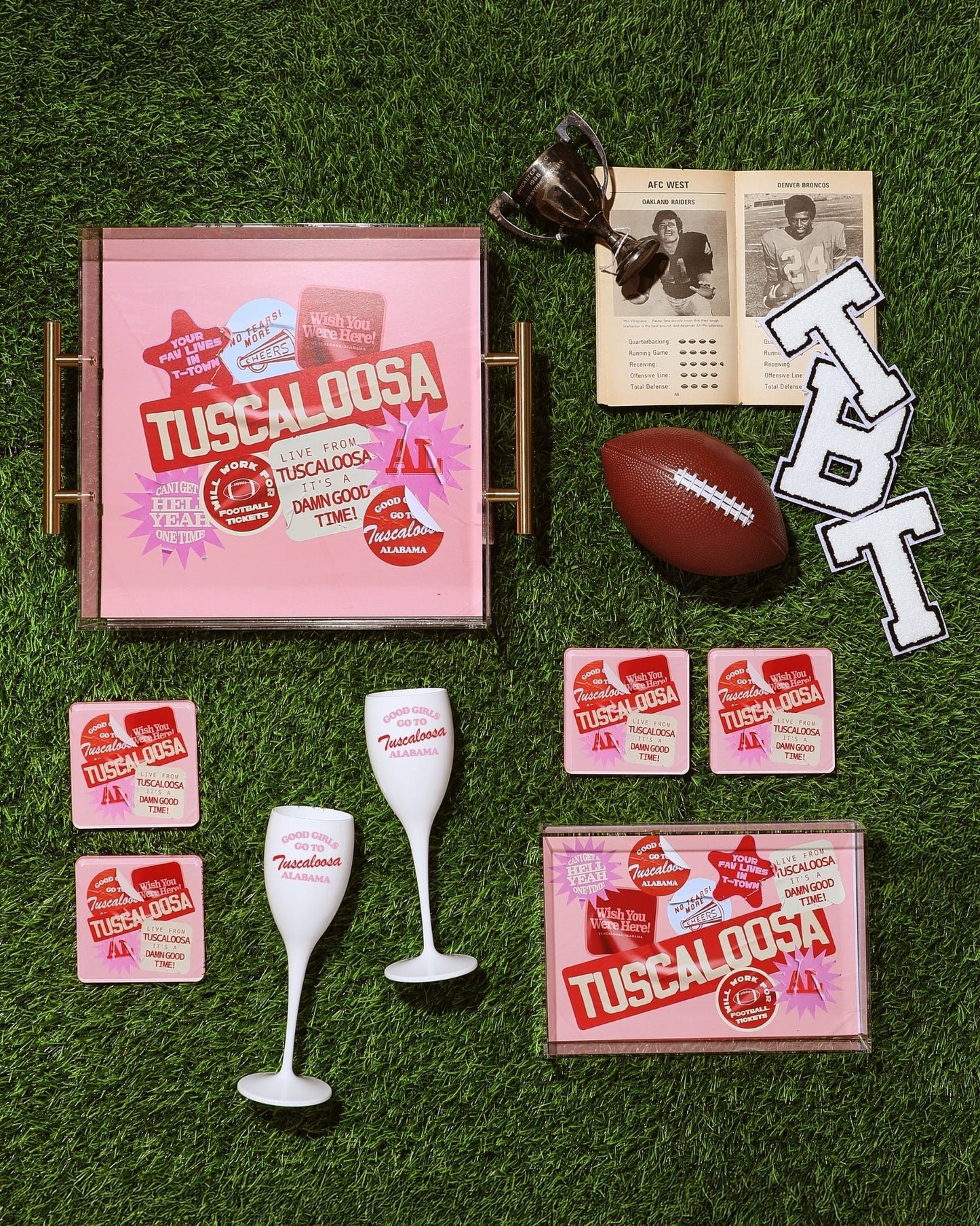 Tart by Taylor - Coaster - Acrylic Tailgate - Tuscaloosa
