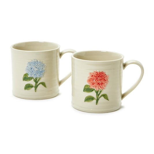 Mug - Hydrangea Embossed - Findlay Rowe Designs