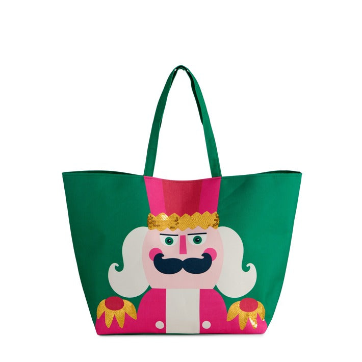 Shiraleah - Gifting Tote - Nutcracker Green