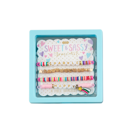 Mud Pie - Girls - Sweet and Sassy Beaded Bracelets - Findlay Rowe Designs