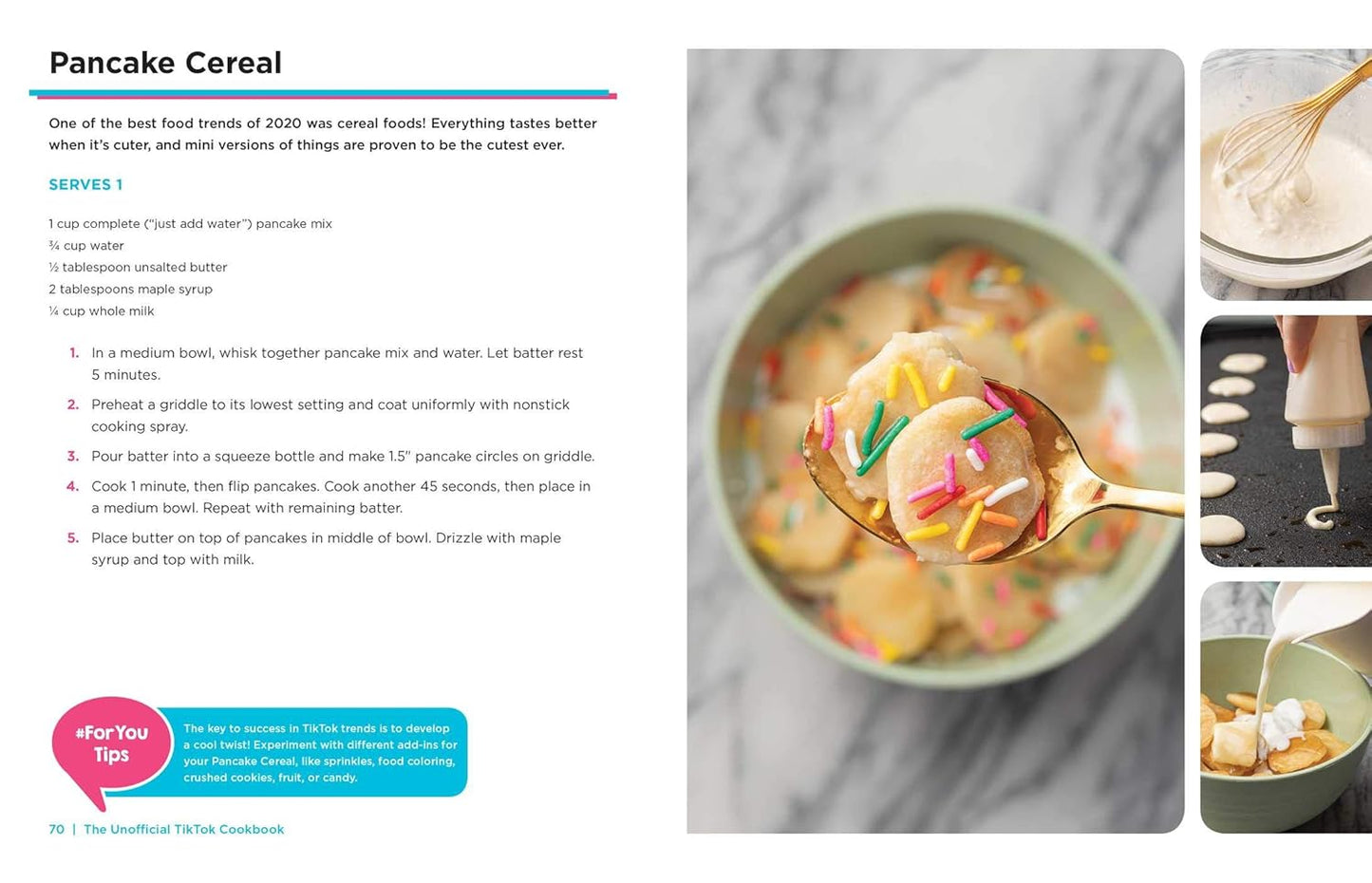 The Unofficial TikTok Cookbook - Findlay Rowe Designs