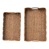 Scalloped Braided Bankuan Trays - Findlay Rowe Designs