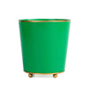 Mattie Round Cachepot Planter Green