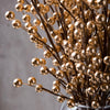 Allstate Floral - 19" Berry Spray - Gold - Findlay Rowe Designs