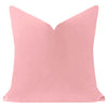 Laura Park - Solid Velvet Pillow - Blush Pink - 22x22 - Findlay Rowe Designs