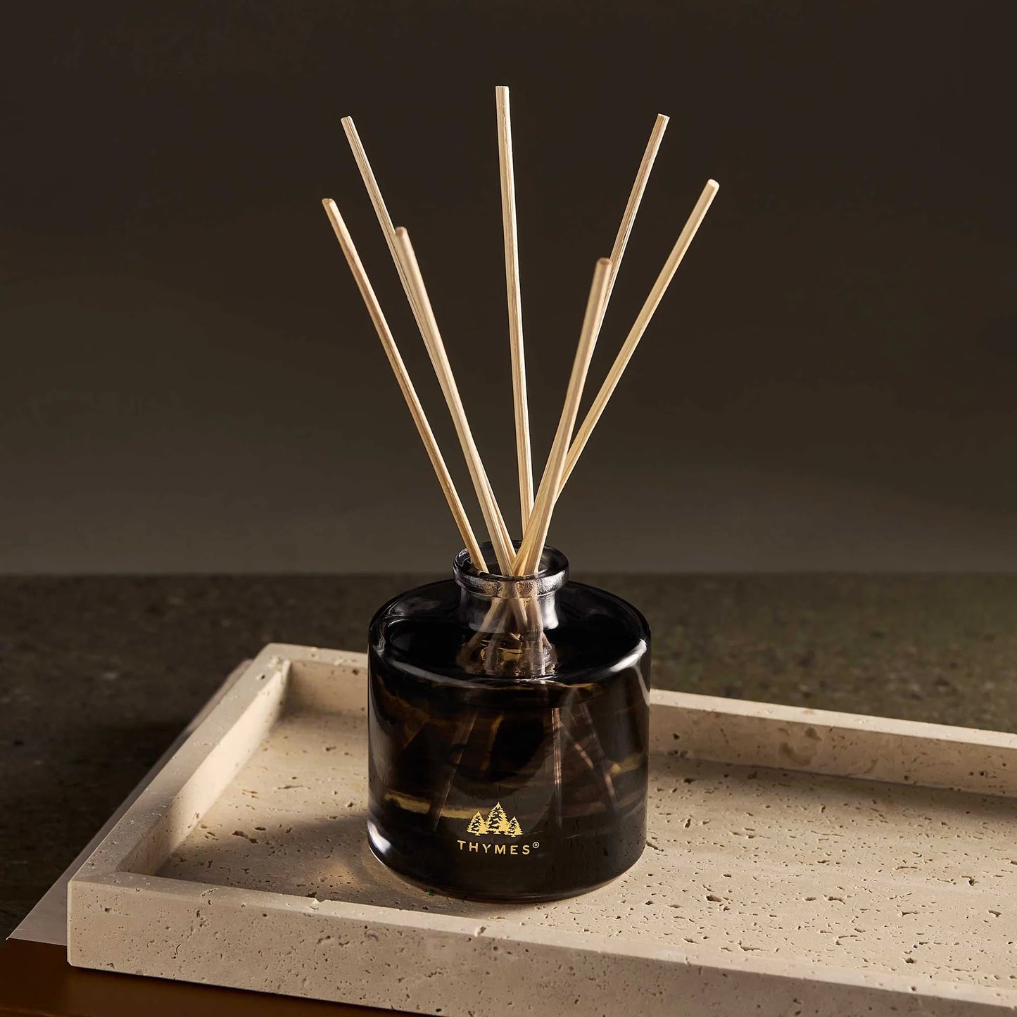 Thymes - Petite Reed Diffuser - Noir Woods