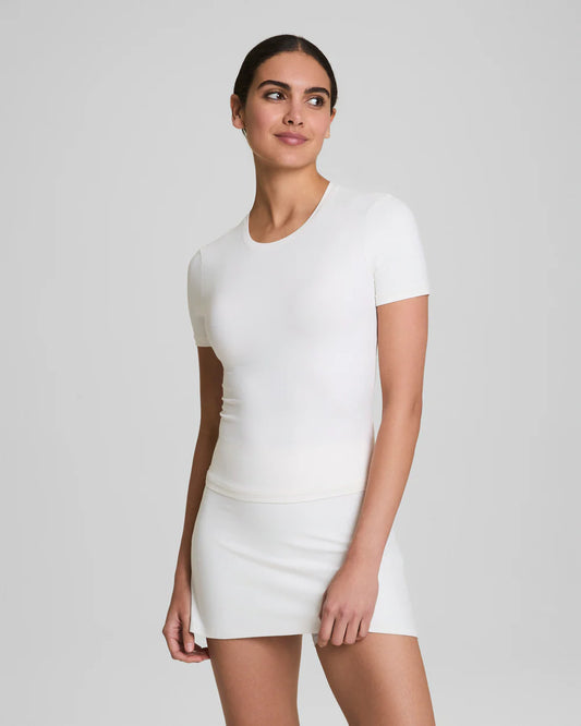 Spanx - Barenaked Bicep Tee - Powder - Findlay Rowe Designs