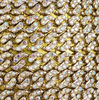 Ornament - 6in Diamond Ball - Gold