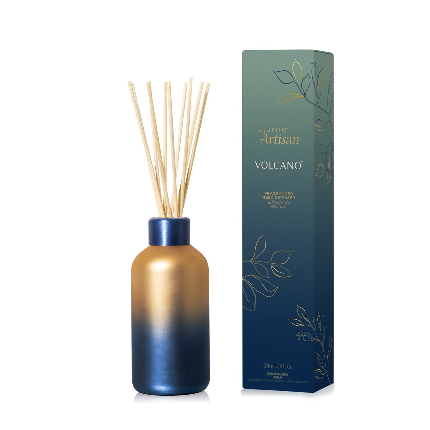 Capri Blue - Reed Diffuser 8oz - Volcano Artisan Tuscan Radiance - Findlay Rowe Designs