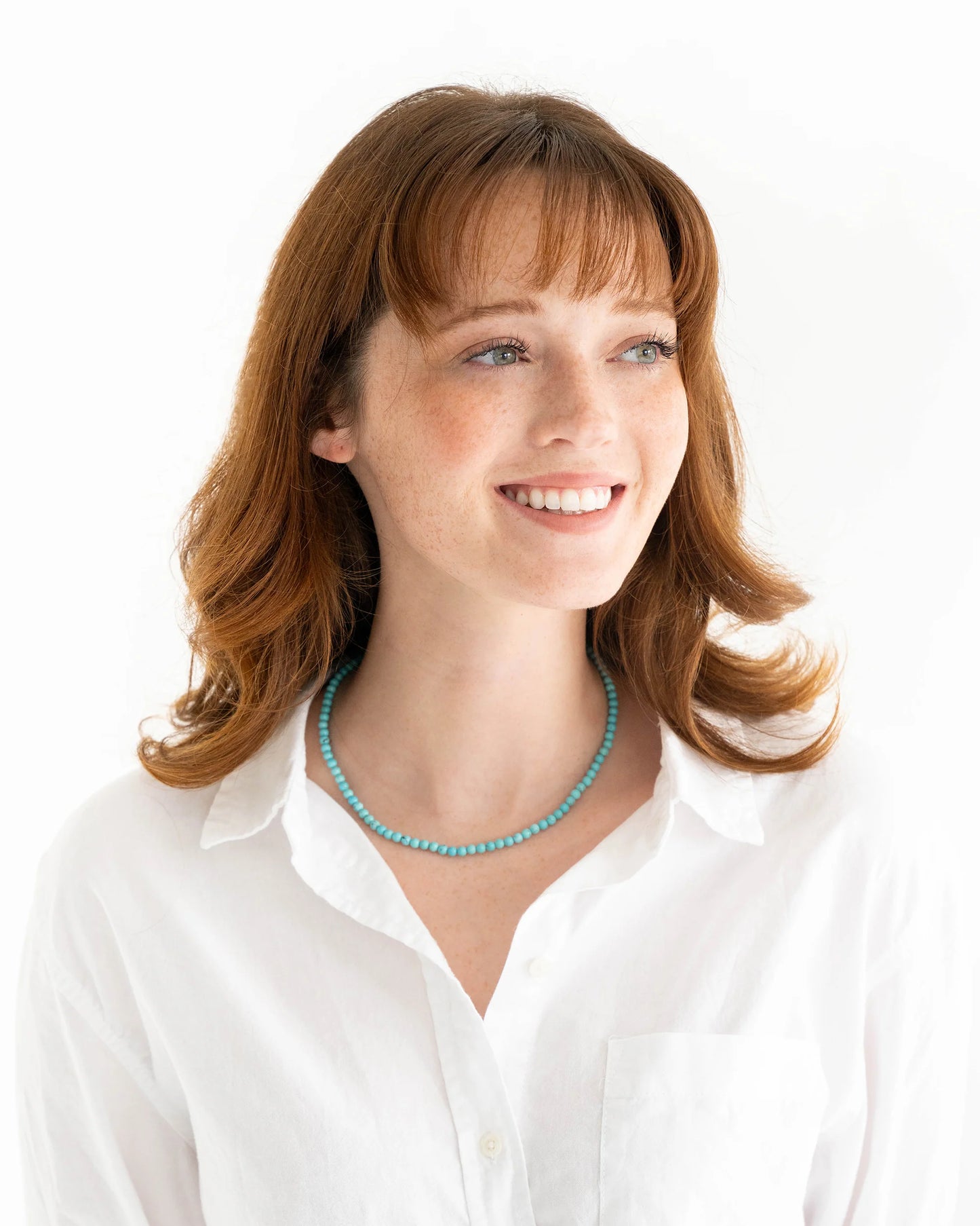 Susan Shaw - Alys Necklace - Turquoise