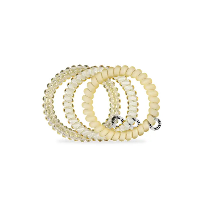 Teleties - Small Hair Ties - Butter Yellow
