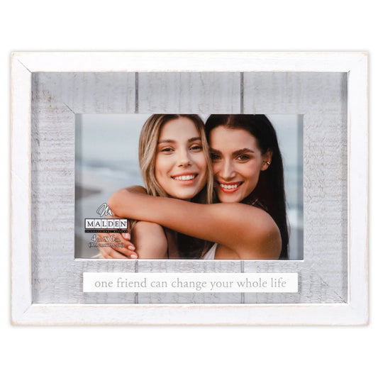 ONE FRIEND CAN CHANGE YOUR LIFE 4X6 FRAME