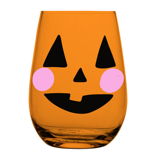 Stemless Wine Glass - Jackolantern - Findlay Rowe Designs