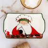 Vietri - Old St. Nick - Limited Edition 2025 Rectangular Plate - Findlay Rowe Designs