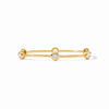 Julie Vos- Gold Milano Bangle, Cubic Zirconia - Findlay Rowe Designs