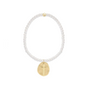 Enewton - Classic Pearl 4mm Bead Bracelet - Inspire Gold Charm - Findlay Rowe Designs