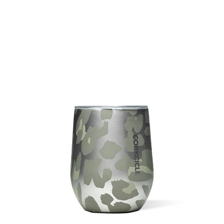 Corkcicle - Exotic Stemless - Snow Leopard - Findlay Rowe Designs
