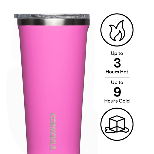 CORKCICLE- MIAMI PINK TUMBLER 16OZ - Findlay Rowe Designs