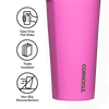 CORKCICLE- MIAMI PINK TUMBLER 16OZ - Findlay Rowe Designs