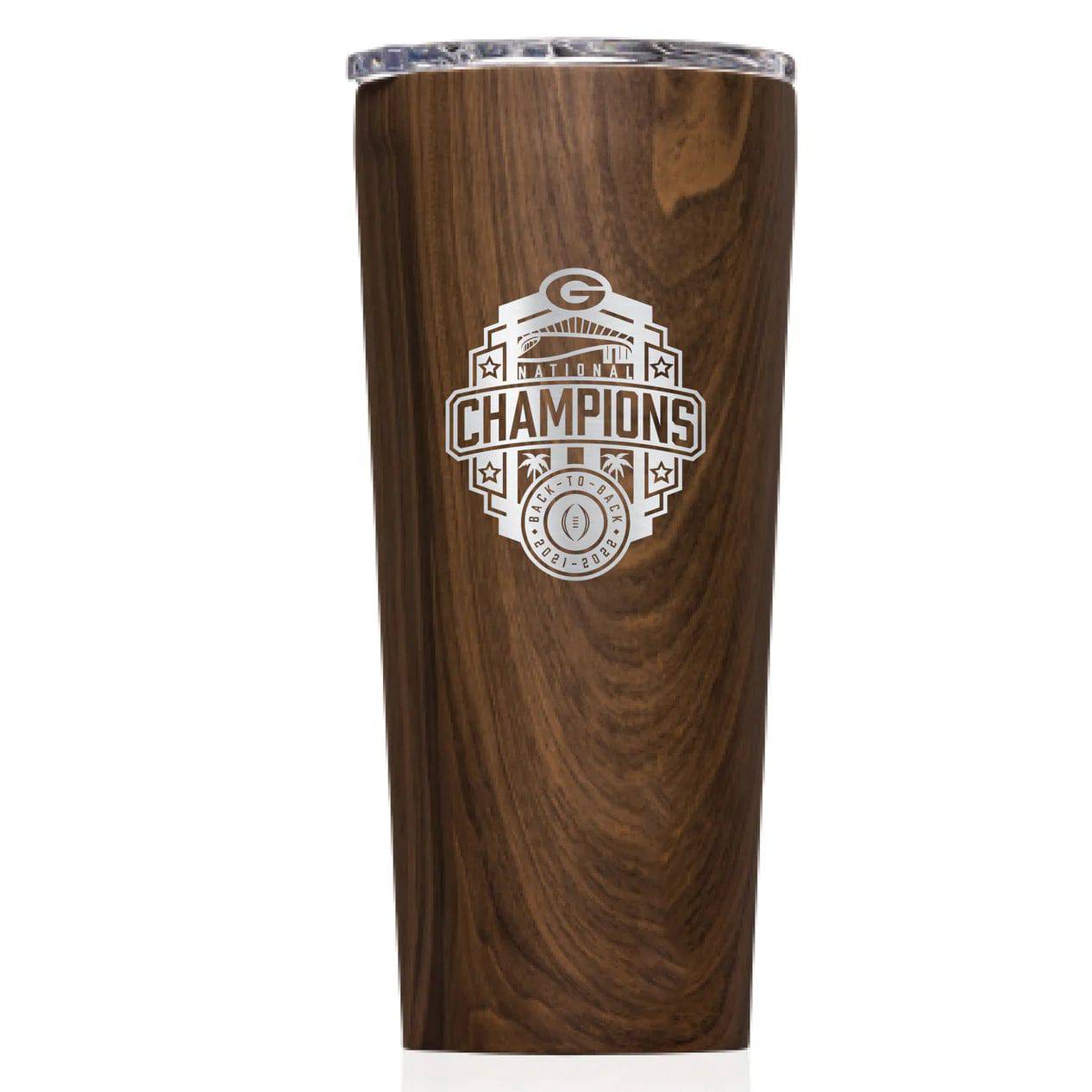 CORKCICLE- Triple Insulated Corkcicle Tumbler with Georgia Bulldogs 2023 Champions Logo - Findlay Rowe Designs