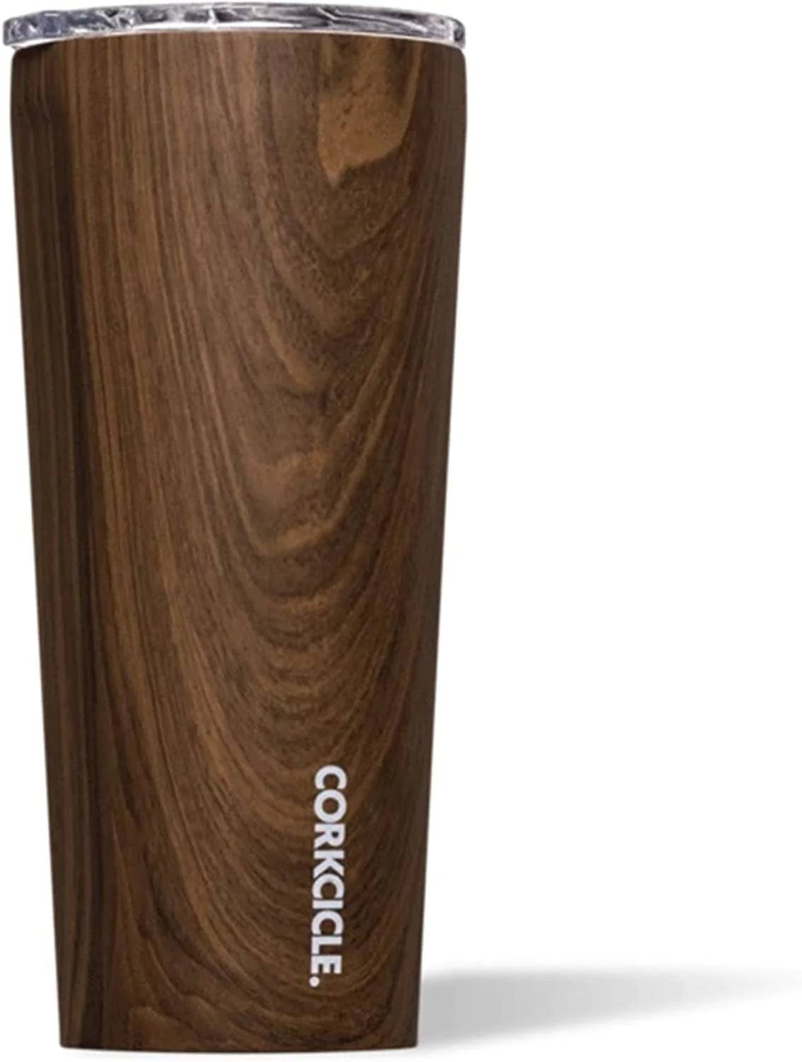 Corkcicle 24oz Tumbler Collegiate UGA Walnut Etched 2023 Champions