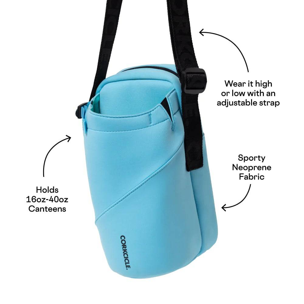 CORKCICLE - SLING CROSSBODY WATER BOTTLE SLING BAG - SANTORINI - Findlay Rowe Designs