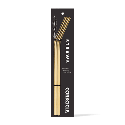 Corkcicle - Tumbler Straw 2-Pack - Gold - Findlay Rowe Designs