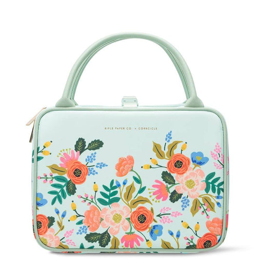 Corkcicle - BALDWIN BOXER LUNCHBOX - MINT LIVELY FLORAL - Findlay Rowe Designs