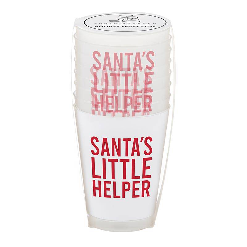 SANTAS HELPER FROST CUPS - SET OF 8 - Findlay Rowe Designs