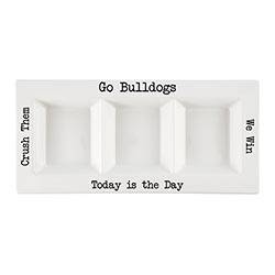 Go Bulldogs - Condiment Platter - Findlay Rowe Designs