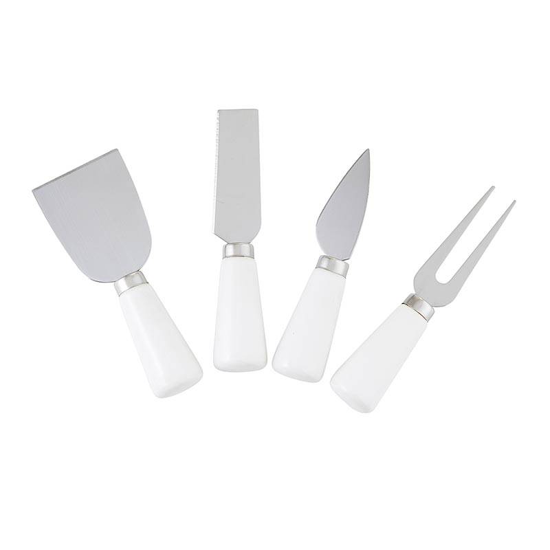 Face to Face Cardboard Book Set - Say Cheese Ceramic Cheese Knives - Set of 4 - Findlay Rowe Designs