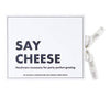 Face to Face Cardboard Book Set - Say Cheese Ceramic Cheese Knives - Set of 4 - Findlay Rowe Designs