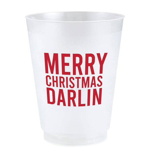 Party Cup - Reusable -  Merry Christmas Darlin - Findlay Rowe Designs