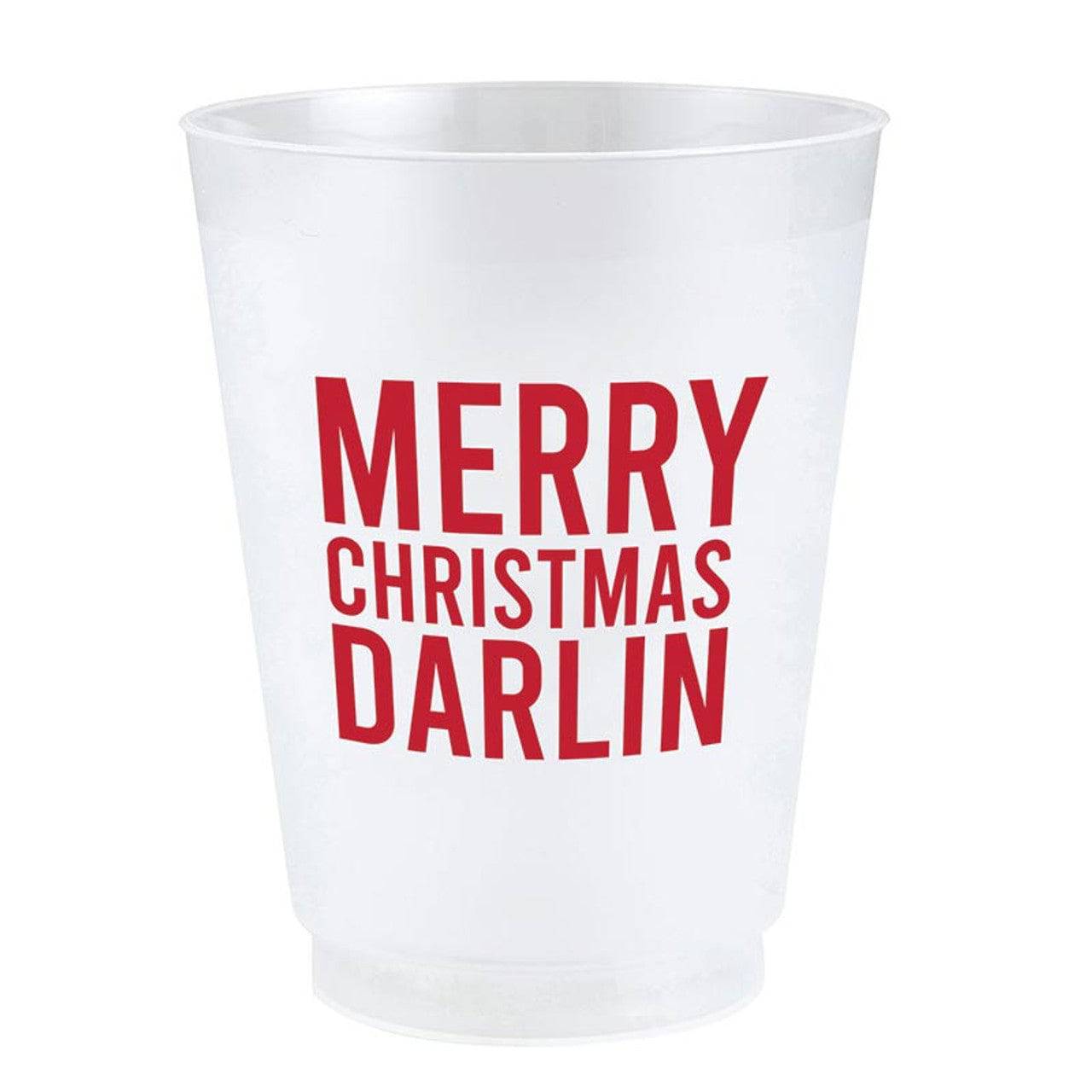 Party Cup - Reusable -  Merry Christmas Darlin - Findlay Rowe Designs