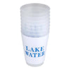 Creative Brands -  LAKE WATER CUP 16OZ 8PK - Findlay Rowe Designs