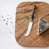 Stainless Steel Cheese Knife w/ Resin Handle, Tortoise Shell Finish - Findlay Rowe Designs