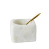 Marble Bowl with Brass Spoon - Findlay Rowe Designs