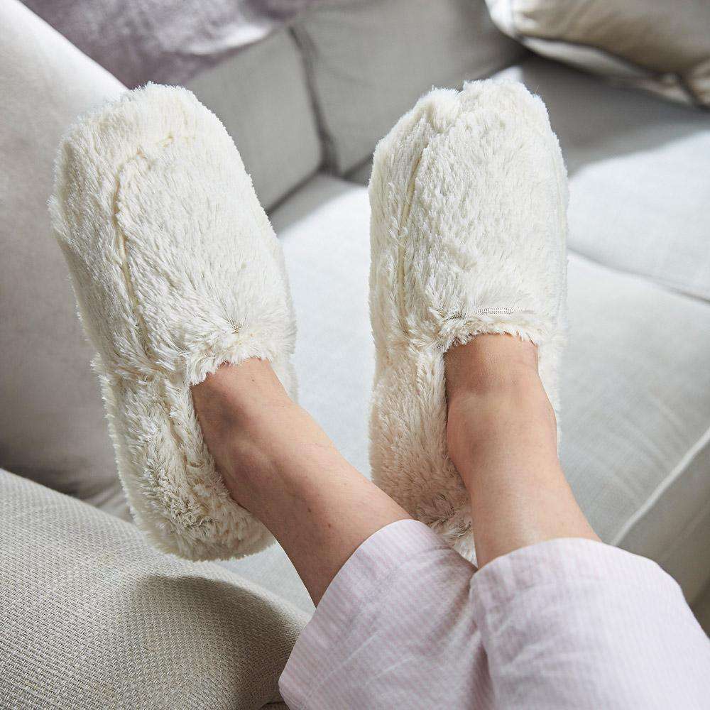 Warmies - Cream Warmies Slippers